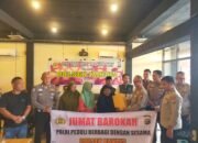 Kapolsek Kandis Gelar “Jumat Curhat” dan “Jumat Barokah” Bersama