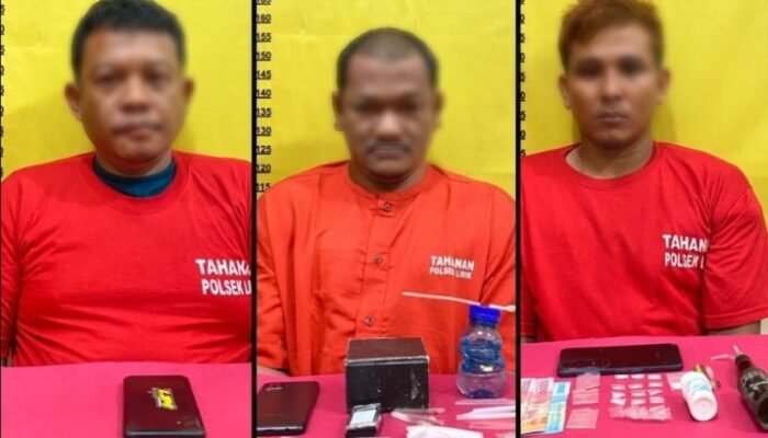 Oknum Supervisor Anak Perusahaan Listrik Plat Merah Nyambi Jual Sabu, Ditangkap Kapolsek Lirik Bersama Jaringannya
