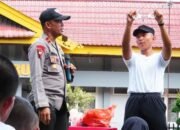 Satuan Brimob berikan Pemantapan dalam Pengamanan Diri pada Orientasi CPNS Kanwil Ditjenpas Riau Hari ke-12