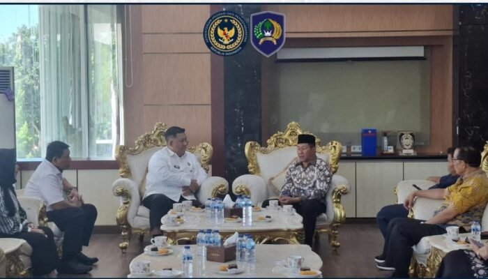 Sesmenko Kumham Imipas Laksanakan Audiensi Bersama Wali Kota Bukittinggi
