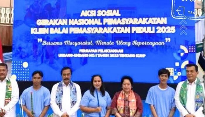 RIBUAN KLIEN BAPAS IKUTI AKSI SOSIAL SERENTAK, SIAPKAN IMPLEMENTASI PIDANA ALTERNATIF