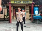 *Jelang Idul Adha, Polsek Tualang Kerahkan Kekuatan Penuh bersama Instansi Terkait Amankan Pawai Takbiran.*
