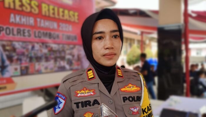 Knalpot Brong Hasil Razia Polres Lombok Timur NTB Dimusnahkan, Pelanggar Dibina Tanpa Tilang