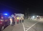 *Polsek Tualang Gelar Patroli Malam, Situasi Kamtibmas di Perawang Aman dan Kondusif*