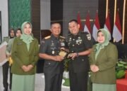 Sertijab Dandim 0322/Siak, Danrem 031/WB Pimpin Tradisi Korps di Makorem 031/WB