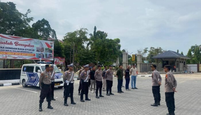 Polres Inhu Gelar Operasi Patuh Serentak di Seluruh Jajaran, Ratusan Pelanggar Ditilang