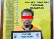 *Polsek Tualang Tangkap Pelaku Pencurian Berkolaborasi Bersama Warga, Sita Barang Bukti Senilai Rp10,5 Juta*