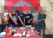 Ungkap Jaringan Narkoba, Enam Orang Diamankan Tim Opsnal Polres Bima Kota