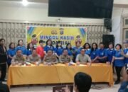 Polresta Pekanbaru dan Polda Riau Gelar Program Minggu Kasih di Gereja Santa Maria*