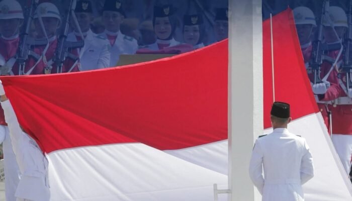 Dipimpin Gubri, Kakanwil Ditjenpas Riau Ikuti Upacara Peringatan HUT ke-80 Republik Indonesia