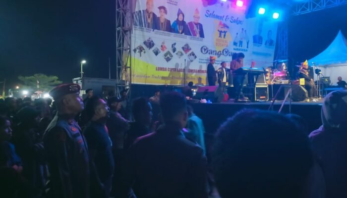 Perayaan Hari Jadi Kabupaten Pakpak Bharat Ke –  22 Tahun Berjalan Meriah Dan Sukses, Polres Pakpak Bharat Lakukan Pengamanan.