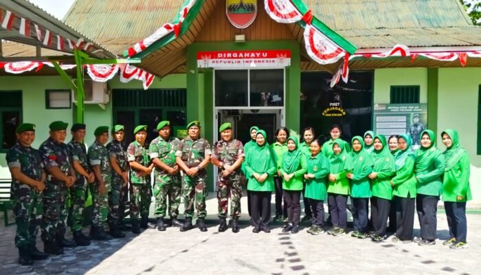 Dandim 0322/Siak Beri Pesan Jaga Kekompakan dan Dedikasi di Koramil 05/Pwk Kandis