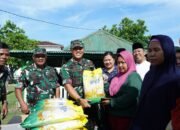 Sinergi TNI–Bulog, Dandim 0322/Siak Dorong Ketahanan Pangan Lewat Pasar Murah