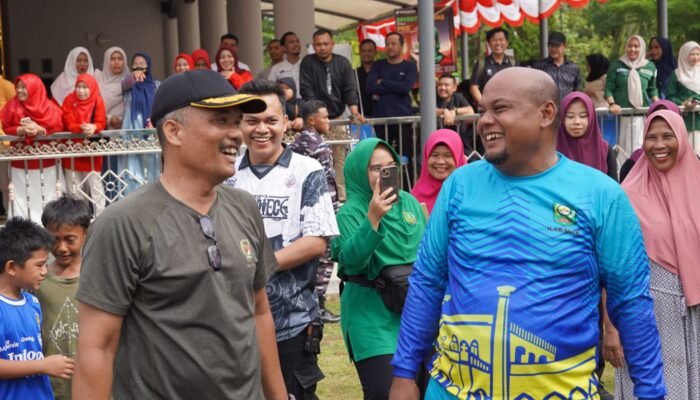 *Kasdim 0322/Siak meriahkan Launching Rumah Rakyat, Wadah Aspirasi dan Pelayanan Publik di Kabupaten Siak*