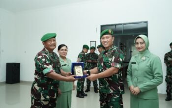 Tradisi Korps Raport: Kodim 0322/Siak Lepas Kapten Inf Maruli Tua Lumban Tobing dan Serda Sariadi