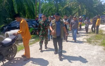Dandim 0322/Siak dan Wabup Siak Tinjau Kesiapan Lahan Oplah di Kecamatan Sabak Auh