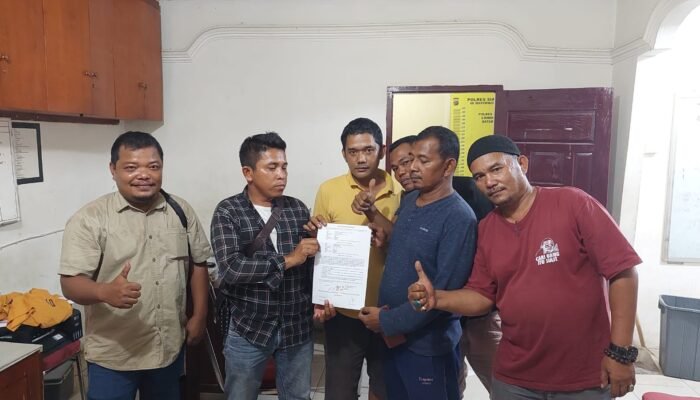 Kasus kekerasan Terhadap wartawan OKGas. Pelapor dan Terlapor Berakhir  Damai dengan Pelaku inisial E di Polsek Kandis disaksikan Rekan korban.