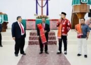 Bupati ade Resmikan Rumah Dinas Gereja HKBP Betesda inhu, Ajak Jaga Ruang Keagamaan.