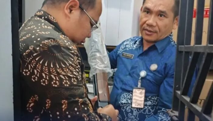 Kanwil Ditjenpas Riau Lakukan Pengecekan Wartelsuspas dan Senjata Api di Lapas Kelas IIA Bagansiapiapi