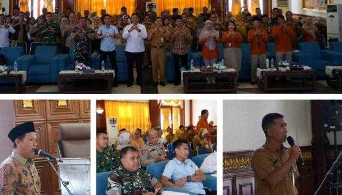 Pasipers Kodim 0322/Siak Ikuti Kegiatan FGD Peningkatan Kolaborasi dan Sinergi Bersama Mewujudkan Satu Data Kabupaten Siak Menuju Indonesia Emas