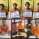 Polsek Peranap berhasil amankan Tujuh tersangka kasus narkoba  jenis Sabu.