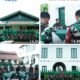 Dandim 0322/Siak Ajak Prajurit dan Persit Koramil 01/Siak Tingkatkan Soliditas, Diawali Senam Bersama di Tangsi Belanda