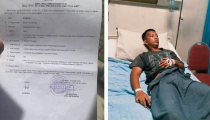 Pria di tembak OTK di Belawan Sedang Memasang Cctv.