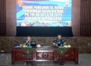 Kasdam IV/Diponegoro Pimpin Sidang Pantukhir Penerimaan Caba PK TNI AD Gelombang II TA 2025