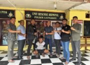 Dua Bulan jadi buronan, Pelaku Percobaan Pembunuhan di Ujungbatu Akhirnya Ditngkap Polsek Ujungbatu.