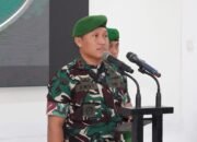 Kodim 0322/Siak Gelar Upacara Laporan Korps Raport Kenaikan Pangkat