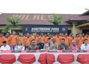 Polres Inhu Ungkap 63 Kasus Narkoba Selama Operasi Antik Lancang Kuning 2025