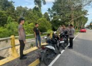 Polsek Siak dan Tim RAGA Polres Siak Gencar Lakukan Pencarian Napi Kabur dari Lapas Kelas IIB Siak, Gunakan Drone dan Blokir Jalur Pelarian