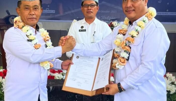 Kepala Baru Siap Nahkodai Lapas Kelas IIB Teluk Kuantan.