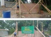 Satgas TMMD Kodim 0322/Siak Pacu Pekerjaan, Pembersihan Sekitar TMAB dan Pembuatan MCK Capai Tahap Lanjut