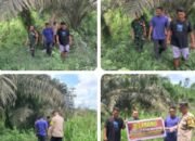 Cegah Karhutla, Polsek Tualang Gencar Patroli dan Himbauan Kepada Warga di Kampung Maredan