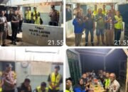 Kapolsek Kandis Pimpin Patroli Malam dan Pengecekan Pos Kamling, Warga Aktif Jaga Keamanan Lingkungan