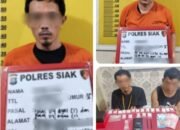 Satresnarkoba Polres Siak Bekuk Dua Bandar Shabu di Kandis, Amankan Barang Bukti 103,65 Gram