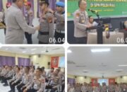 Polda Riau Gelar Pelatihan Kompetensi PAMAPTA, Jadi Garda Terdepan Pelayanan Polri