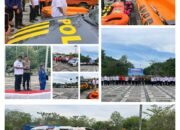 Batih Ops Kodim 0322/Siak Ikuti Apel Gelar Pasukan Kesiapsiagaan Siaga Darurat Bencana Hidrometeorologi di Kabupaten Siak