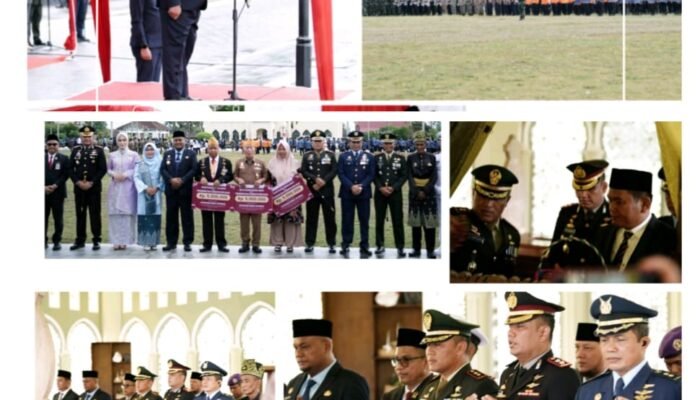Wakil Bupati Siak Pimpin Upacara Hari Pahlawan ke-80, Dandim 0322/Siak: “Semangat Juang Pahlawan Terus Menyala di Hati Generasi Muda.