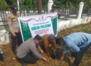 Polsek Sungai Apit Dukung Program Kapolda Riau: Tanam Pohon dalam Gerakan Green Policing Menjelang Hari Pohon Nasional 2025