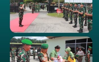 Pangdam XIX/Tuanku Tambusai Beri Pengarahan kepada Prajurit, PNS dan  Persit Kodim 0320/Dumai