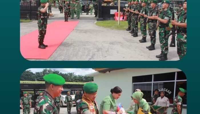 Pangdam XIX/Tuanku Tambusai Beri Pengarahan kepada Prajurit, PNS dan  Persit Kodim 0320/Dumai