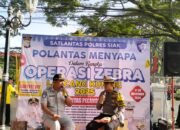 Satlantas Polres Siak Ajak Masyarakat Lebih Peduli Keselamatan Berlalu Lintas