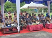 Perkuat Ketahanan Sosial Masyarakat, Danlanal Dumai Kunjungi Dandim 0322/Siak Sinergi TNI dan Pemerintah Daerah.