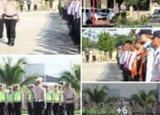 Polres Sergai Gelar Apel Ops Zebra Toba-2025, Wakapolres Tegaskan Komitmen Jaga Kamseltibcarlantas