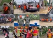 Garda Terdepan Brimob Polda Sumut Bergerak Serentak Tangani Longsor dan Banjir Bandang di  Wilayah Sumatera Utara.