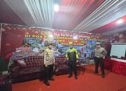 Jelang Nataru, Polsek Kandis Pastikan Pos Pam Exit Tol Kandis Utara Siap Beroperasi