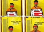 Komplotan Bobol Gudang PT SIS! 61 Ribu Voucher Telkomsel Digondol, 4 Pelaku Diciduk Polisi, 2 DPO.