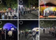 Konser Amal Peduli Bencana Sumatera 2025 di Amankan Personil Polsek Tualang.